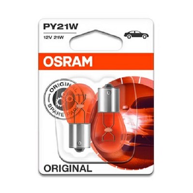 Слика на Сијалица за трепкачи и стопови OSRAM Original 7507-02B за Alfa Romeo 166 Sedan 2.5 V6 24V (936A21__) - 188 коњи бензин