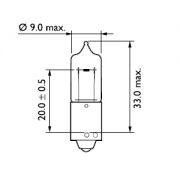 Слика 3 на сијалица за трепкачи и стопови PHILIPS 12356CP