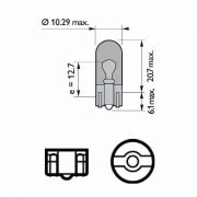 Слика 3 на сијалица за трепкачи PHILIPS 12396NAB2