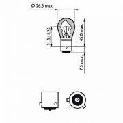 Слика 3 $на Сијалица за трепкачи PHILIPS LongLife EcoVision 12496LLECOCP