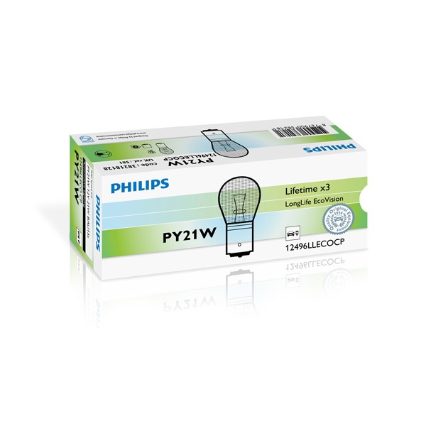 Слика на сијалица за трепкачи PHILIPS LongLife EcoVision 12496LLECOCP за Audi A4 Avant (8W5, B9) RS4 quattro - 450 коњи бензин