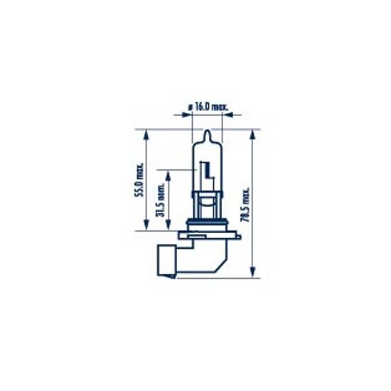 Слика на Сијалица за фарови и халогенки NARVA 48005