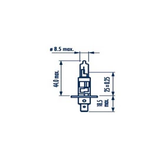 Слика на сијалица за фарови и халогенки NARVA 48320 за Volvo S70 Saloon (P80) 2.5 Bifuel - 144 коњи Бензин/Метан (CNG)