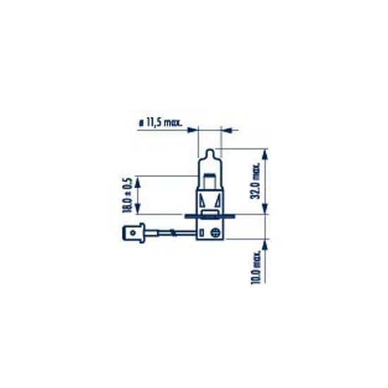 Слика на сијалица за фарови и халогенки NARVA 48321 за Alfa Romeo 166 Sedan 2.4 JTD (936A2A__) - 136 коњи дизел