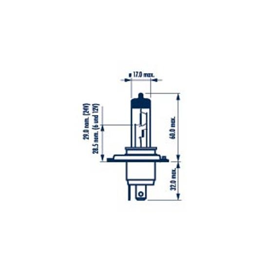 Слика на сијалица за фарови и халогенки NARVA 48881 за Fiat Ducato BOX 230L 2.8 D - 87 коњи дизел