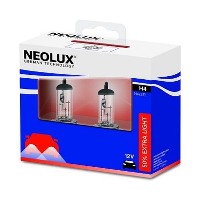 Слика на сијалица за фарови и халогенки NEOLUX ExtraLight N472EL-SCB за Honda Prelude 4 (BB) 2.3 i 16V (BB2) - 160 коњи бензин