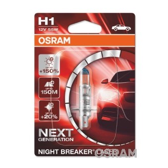 Слика на сијалица за фарови и халогенки OSRAM NIGHT BREAKER® LASER next generation 64150NL-01B за Peugeot Partner Combispace (5F) Electric - 38 коњи електро