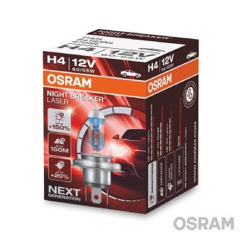 Слика на сијалица за фарови и халогенки OSRAM NIGHT BREAKER® LASER next generation 64193NL за CHEVROLET BEAT M300 1.0 LPG - 68 коњи Бензин/Автогаз (LPG)