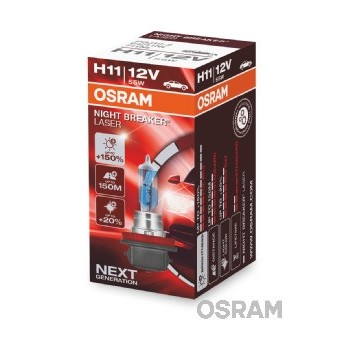 Слика на сијалица за фарови и халогенки OSRAM NIGHT BREAKER® LASER next generation 64211NL за Audi A4 Sedan (8K2, B8) 2.7 TDI - 163 коњи дизел