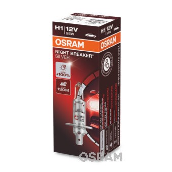 Слика на сијалица за фарови и халогенки OSRAM NIGHT BREAKER® SILVER 64150NBS за Alfa Romeo 156 (932) Sedan 1.9 JTD (932A2B__) - 110 коњи дизел