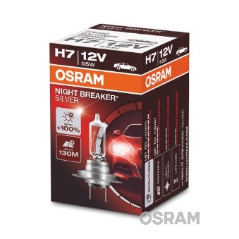 Слика на сијалица за фарови и халогенки OSRAM NIGHT BREAKER® SILVER 64210NBS за Audi A4 Convertible (8H, 8E, B7) RS4 - 420 коњи бензин