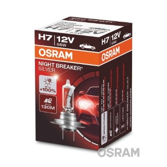 Слика на сијалица за фарови и халогенки OSRAM NIGHT BREAKER® SILVER 64210NBS за BMW X3 E83 3.0 d - 204 коњи дизел