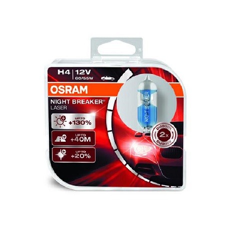 Слика на сијалица за фарови и халогенки OSRAM NIGHT BREAKER LASER 64193NBL-HCB за Audi 80 Sedan (81, 85, B2) 1.6 GLE - 110 коњи бензин