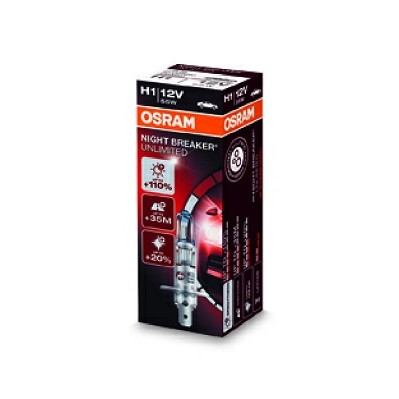 Слика на сијалица за фарови и халогенки OSRAM NIGHT BREAKER UNLIMITED 64150NBU за мотор Aprilia RS 125 Extrema (MP) - 29 коњи горична смес