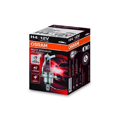 Слика на сијалица за фарови и халогенки OSRAM NIGHT BREAKER UNLIMITED 64193NBU за Ford Escort 5 Break (gal,avl) 1.8 D - 60 коњи дизел