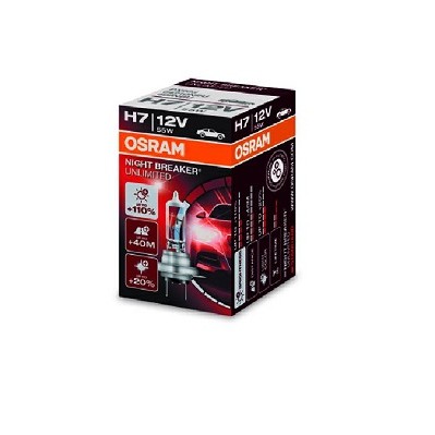 Слика на сијалица за фарови и халогенки OSRAM NIGHT BREAKER UNLIMITED 64210NBU за Audi Q5 (8R) 2.0 TDI - 136 коњи дизел