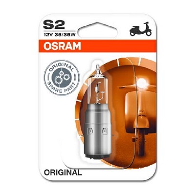 Слика на сијалица за фарови и халогенки OSRAM ORIGINAL MOTORCYCLE 64327-01B за мотор Aprilia SR 50 LC CatCon. (LB) - 4 коњи горична смес