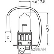 Слика 3 на сијалица за фарови и халогенки OSRAM Original 64156-01B