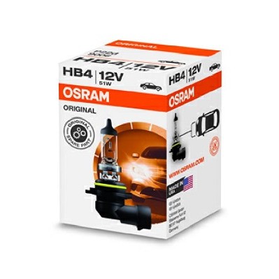 Слика на сијалица за фарови и халогенки OSRAM Original 9006 за Toyota Land Cruiser (J12) 3.0 D-4D (KDJ120, KDJ125) - 173 коњи дизел