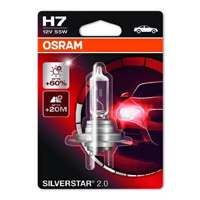 Слика на сијалица за фарови и халогенки OSRAM SILVERSTAR 2.0 64210SV2-01B за Opel Astra G Saloon 1.7 DTI 16V - 75 коњи дизел
