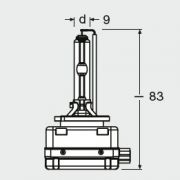 Слика 3 $на Сијалица за фарови и халогенки OSRAM XENARC CLASSIC 66340CLC