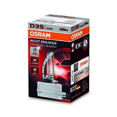 Слика на сијалица за фарови и халогенки OSRAM XENARC NIGHT BREAKER UNLIMITED 66340XNB за Audi A6 Allroad (4FH, C6) 3.2 FSI quattro - 255 коњи бензин