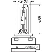 Слика 3 на сијалица за фарови и халогенки OSRAM XENARC ORIGINAL 66150