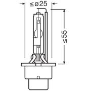 Слика 3 $на Сијалица за фарови и халогенки OSRAM XENARC ORIGINAL 66440-1SCB