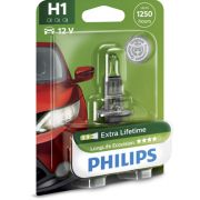 Слика 1 на сијалица за фарови и халогенки PHILIPS LongLife EcoVision 12258LLECOB1