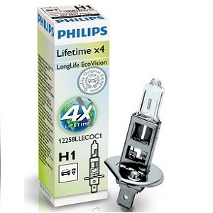 Слика на сијалица за фарови и халогенки PHILIPS LongLife EcoVision 12258LLECOC1 за  Citroen Berlingo BOX 1.6 - 109 коњи бензин