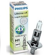 Слика 1 на сијалица за фарови и халогенки PHILIPS LongLife EcoVision 12258LLECOC1