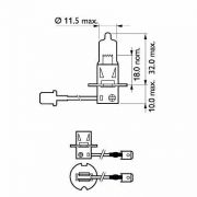 Слика 3 на сијалица за фарови и халогенки PHILIPS LongLife EcoVision 12336LLECOC1