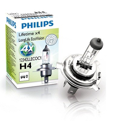 Слика на сијалица за фарови и халогенки PHILIPS LongLife EcoVision 12342LLECOC1 за мотор Aprilia Mojito Mojito 150 (RY) - 11 коњи бензин