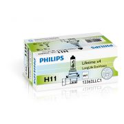 Слика 1 на сијалица за фарови и халогенки PHILIPS LongLife EcoVision 12362LLECOC1