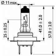 Слика 3 на сијалица за фарови и халогенки PHILIPS MasterDuty BlueVision 13972MDBVS2