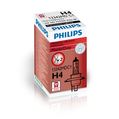 Слика на сијалица за фарови и халогенки PHILIPS MasterDuty 13342MDC1 за камион DAF 65 FA 65.240 - 241 коњи дизел