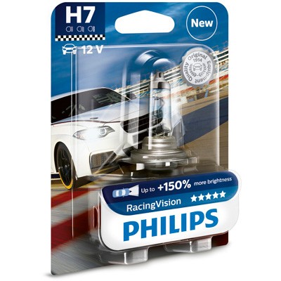 Слика на сијалица за фарови и халогенки PHILIPS RacingVision 12972RVB1 за Alfa Romeo 166 Sedan 2.4 JTD (936A2A__) - 136 коњи дизел