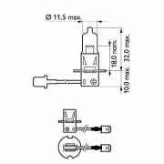 Слика 3 на сијалица за фарови и халогенки PHILIPS Vision 12336PRB1