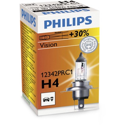 Слика на сијалица за фарови и халогенки PHILIPS Vision 12342PRC1 за VW Golf 1 (17) 1.1 - 50 коњи бензин