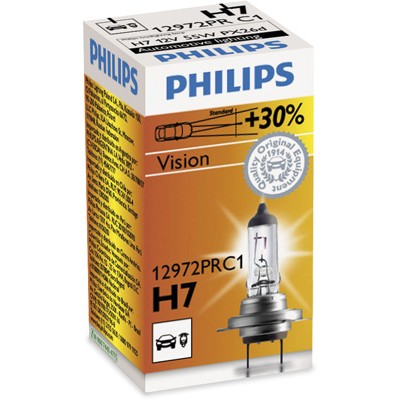 Слика на сијалица за фарови и халогенки PHILIPS Vision 12972PRC1 за Ford Focus 2 (da) 1.8 - 125 коњи бензин