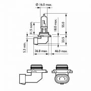 Слика 3 на сијалица за фарови и халогенки PHILIPS Vision 9005PRB1