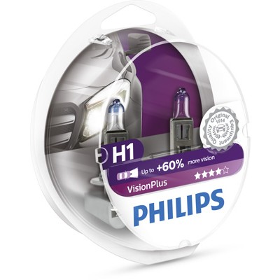 Слика на сијалица за фарови и халогенки PHILIPS VisionPlus 12258VPS2 за Volvo S70 Saloon (P80) 2.5 Bifuel - 140 коњи Бензин/Метан (CNG)