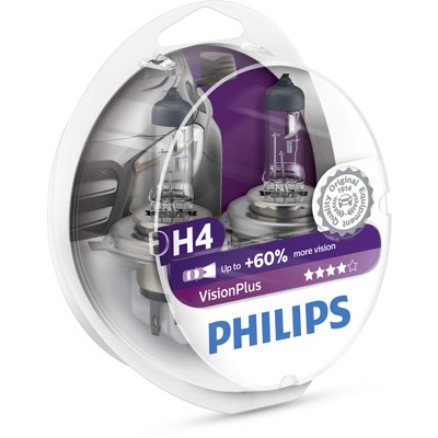 Слика на сијалица за фарови и халогенки PHILIPS VisionPlus 12342VPS2 за Fiat Qubo 1.4 Natural Power - 78 коњи Бензин/Метан (CNG)