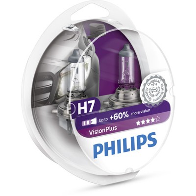 Слика на сијалица за фарови и халогенки PHILIPS VisionPlus 12972VPS2 за Mercedes C-class Saloon (w203) C 350 (203.056) - 272 коњи бензин