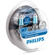 Слика 1 на сијалица за фарови и халогенки PHILIPS WhiteVision ultra 12972WVUSM