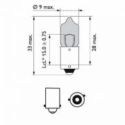 Слика 3 на сијалица за фарови и халогенки PHILIPS WhiteVision 12036WHVB2