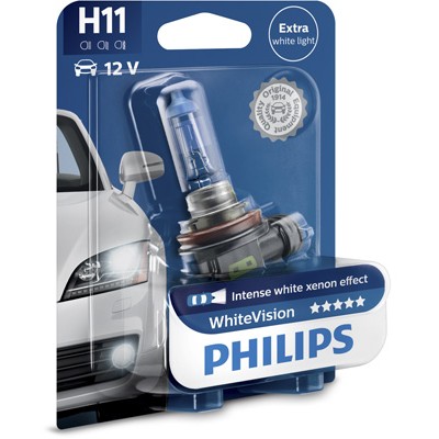 Слика на сијалица за фарови и халогенки PHILIPS WhiteVision 12362WHVB1 за VW Amarok Pickup 2.0 BiTDI - 180 коњи дизел