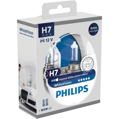 Слика на сијалица за фарови и халогенки PHILIPS WhiteVision 12972WHVSM за Hyundai Trajet (FO) 2.0 - 140 коњи бензин