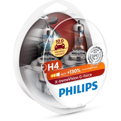 Слика на сијалица за фарови и халогенки PHILIPS X-tremeVision G-force 12342XVGS2 за Ford Orion MK 2 (AFF) 1.6 i - 90 коњи бензин