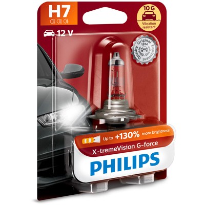 Слика на сијалица за фарови и халогенки PHILIPS X-tremeVision G-force 12972XVGB1 за Citroen Jumper BOX 244 2.2 HDi - 101 коњи дизел